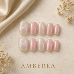 Milky Rosé Gloss Press-On Nails