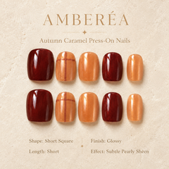 Pearl Blush Shimmer Press-On Nails