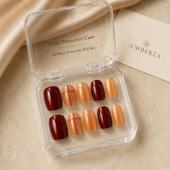 Pearl Blush Shimmer Press-On Nails
