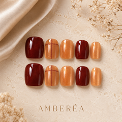 Pearl Blush Shimmer Press-On Nails