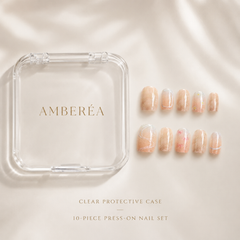 Soft Pink Shimmer Press-On Nails