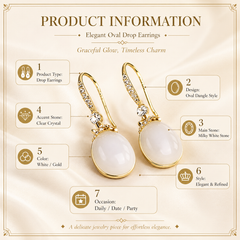 Gold Pearl Drop Earrings with Crystals | Bridal Dangle Earrings
