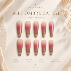 Blush Nude Cat Eye Press-On Nails