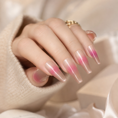 Blush Nude Cat Eye Press-On Nails