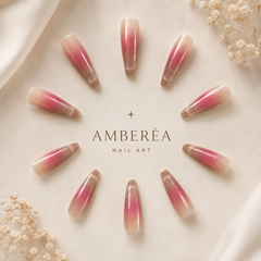 Blush Nude Cat Eye Press-On Nails