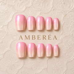 Pink Pearl Ombre Press-On Nails