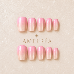 Pink Pearl Ombre Press-On Nails