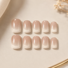 Pearl Nude Ombre Press-On Nails