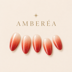 Coral Pearl Ombre Press-On Nails